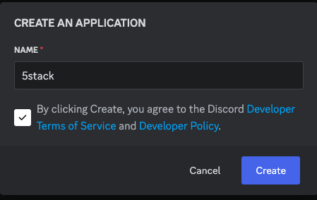 Create Application